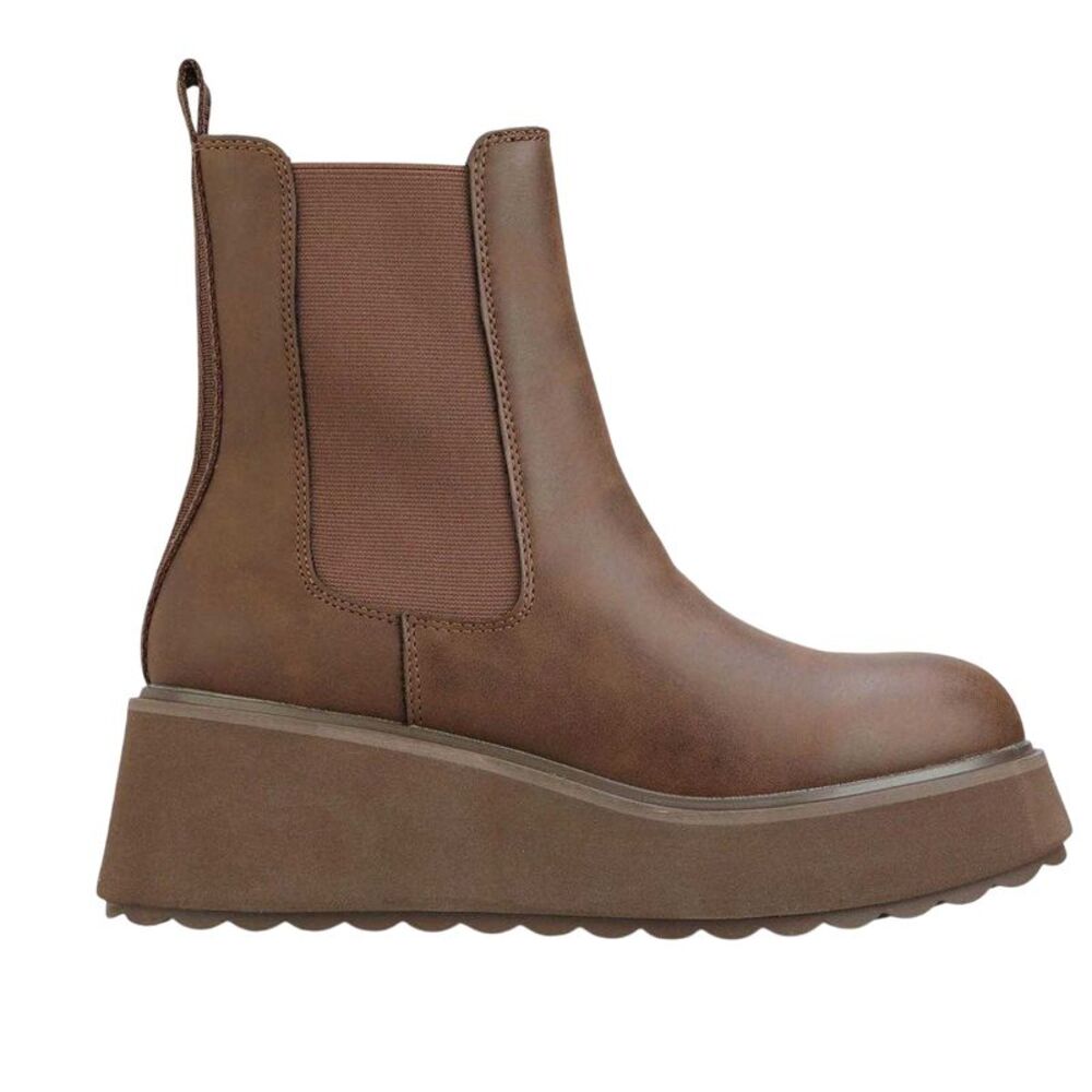Rocket Dog Womens/Ladies Heyday Platform Chelsea Boots / Brown